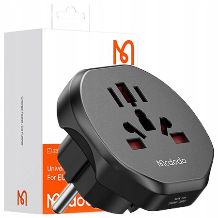 ADAPTOR UNIVERSAL DE CÃLÃTORIE MCDODO UE LA UE SUA UK AU CN 2500W