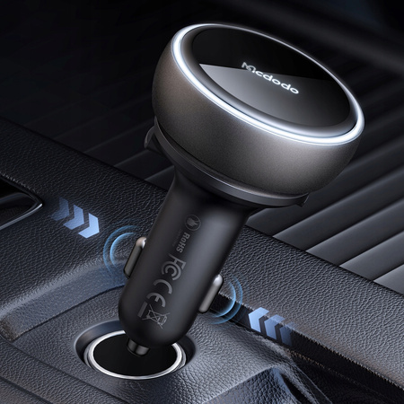 MCDODO LEISTUNGSSTARKES SCHNELLES KFZ-LADEGERÄT 3X USB USB-C PD 80W LED 1M KABEL