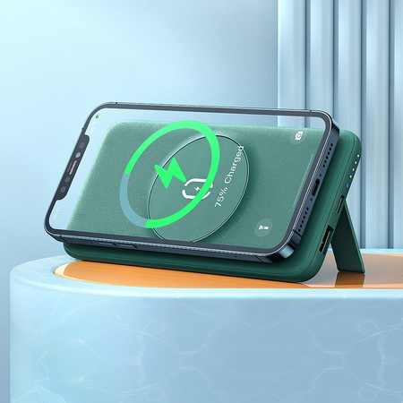 Baterie externã Mcdodo 10000mAh PD 3.0 pentru iPhone, încãrcare magneticã, verde