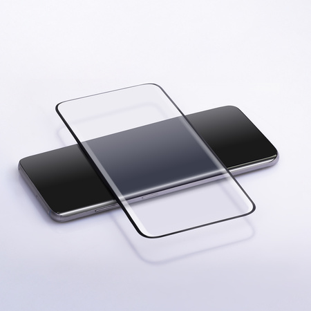 Szkło hartowane 5D do Oppo Reno 12 5G (Global) czarna ramka