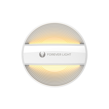 Lampka nocna okrągła LED PURE FLC-20 ALMA PIR biała 500mAh Forever Light