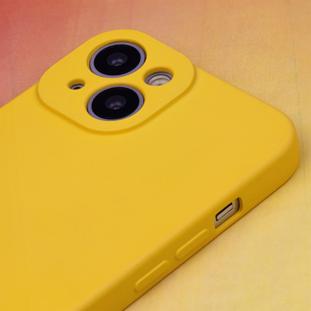 Nakładka Silicon do Xiaomi Redmi 13c 5G żółta