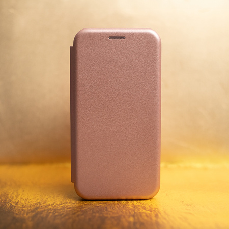 Etui Smart Diva do Samsung Galaxy S24 FE różowo-złote