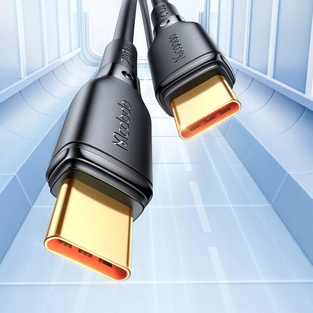MCDODO KABEL USB-C SZYBKIE ŁADOWANIE DO SAMSUNG APPLE USB TYP C 5A 240W 2M