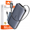 MCDODO POWERBANK 10000MAH DO TELEFONU LAPTOPA Z WBUDOWANYM KABLEM USB-C 45W