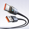 MCDODO KABEL USB-A USB-C SZYBKIE ŁADOWANIE USB TYP C 6A 100W 1M LED CZARNY
