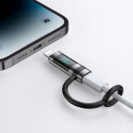 MCDODO Adapter USB-C USB Typ C auf Lightning iPhone 36W Messstab