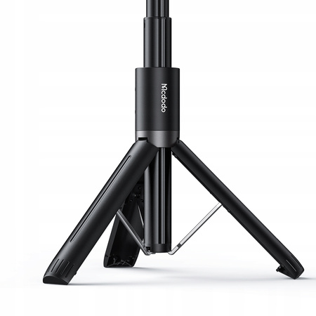 Baston selfie Double Shot, stick, trepied, bluetooth, trepied, negru, Mcdodo