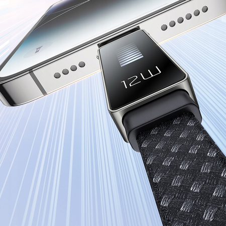 MCDODO USB-Lightning-Ladekabel mit Schnellladefunktion für iPhone (1 m, LED)