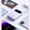 MCDODO POWERBANK 10000 mAh MIT USB-DISPLAY USB-C 22,5 W + LIGHTNING-KABEL