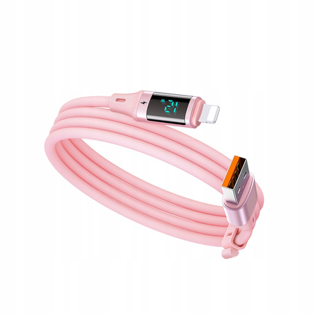 Mcdodo DIGITAL PRO USB to iPhone 12W 1.2m pink phone cable