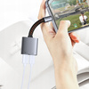 MCDODO PRZEJŚCIÓWKA ADAPTER USB-C NA USB-C KABEL 2X TYP C 2W1 OTG 60W