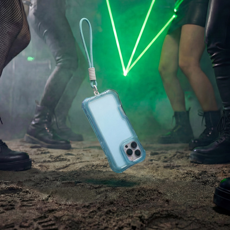 Nakładka SafePop ze smyczą do Samsung Galaxy S26 niebieska