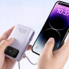 MCDODO POWERBANK 10000 mAh MIT USB-DISPLAY USB-C 22,5 W + LIGHTNING-KABEL