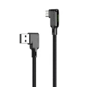 MCDODO KABEL KĄTOWY 90° MICRO USB SZYBKIE ŁADOWANIE DWUSTRONNY QC 3 LED 2M