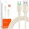 MCDODO KABEL USB-C SZYBKIE ŁADOWANIE DO SAMSUNG XIAOMI TYP C 6A 100W 1M LED