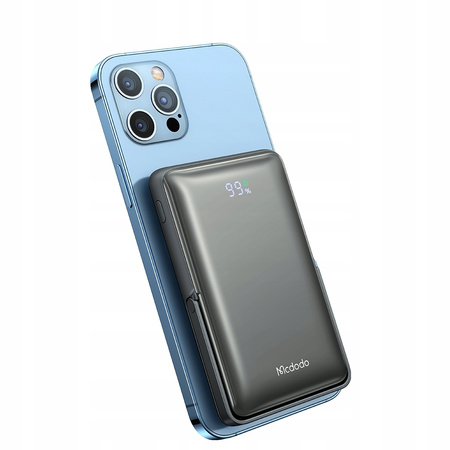 MCDODO INDUKTIVE POWERBANK FÜR MAGSAFE 13 14 15 KABELLOSER STAND 10000