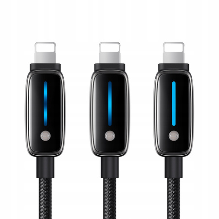 MCDODO ŁADOWARKA KABEL USB-C DO IPHONE LIGHTNING SZYBKIE ŁADOWANIE 1M LED