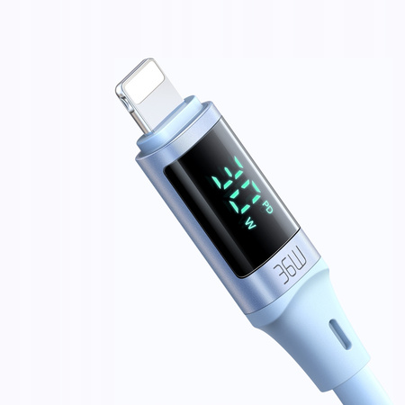 Mcdodo DIGITAL PRO USB-C-Telefonkabel für iPhone, 36 W, 1,2 m, Lila