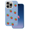 Nakładka Strawberry do iPhone 14 Pro / 15 Pro 6,1" niebieska