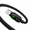 MCDODO KABEL USB-C USB-C SZYBKIE ŁADOWANIE USB TYP C PD 100W 1M LED CZARNY