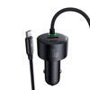 Mcdodo CC-0370 Autoladegerät, USB-C, Lightning, 120 W, einziehbare Kabel