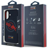Etui Red Bull HC Silicone ORBR20 Logo Red Lining do iPhone 16 MagSafe granatowy