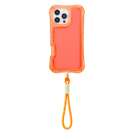 Nakładka SafePop ze smyczą do iPhone 11 pomarańczowa