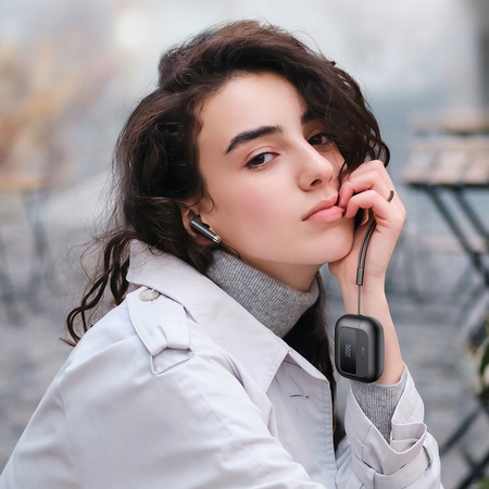 Cã?ti intraauriculare Bluetooth fãrã fir MCDODO cu husã ?i curea pentru microfon