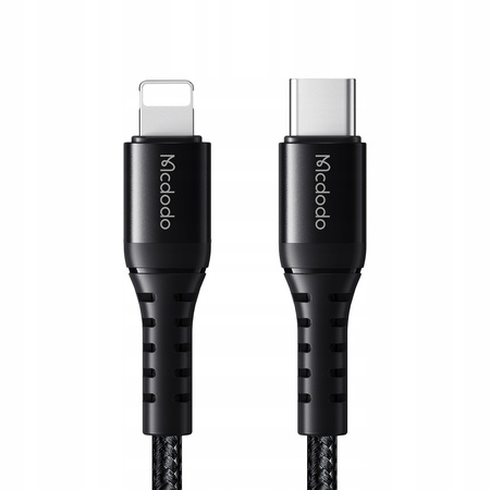MCDODO Ladekabel USB-C Lightning Schnellladen für iPhone 13 und 14, 1 m