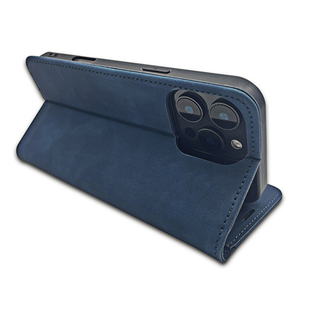 Etui Smart Suede do Samsung Galaxy S20 FE / S20 Lite / S20 FE 5G granatowe