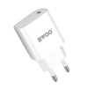 BWOO ładowarka sieciowa 20W PD CDA159 USB-C + kabel USB-C - USB-C biała