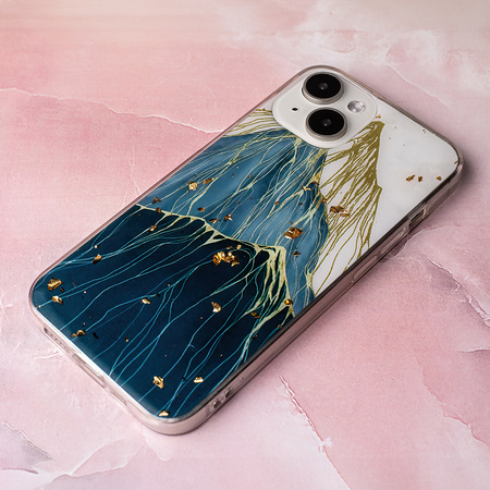 Nakładka Gold Glam do iPhone 15 Pro 6,1" mountain