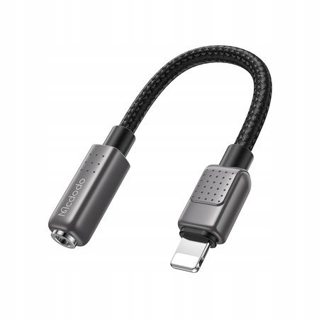 MCDODO Lightning Mini-Klinkenadapter 3,5-mm-Kabel für iPhone 13 und 14