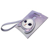 Nimmy Zestaw 3w1 torebka na telefon +    portfel + etui na lokalizator fioletowy/purple Big Eyed Pet 2.0 Rabbit