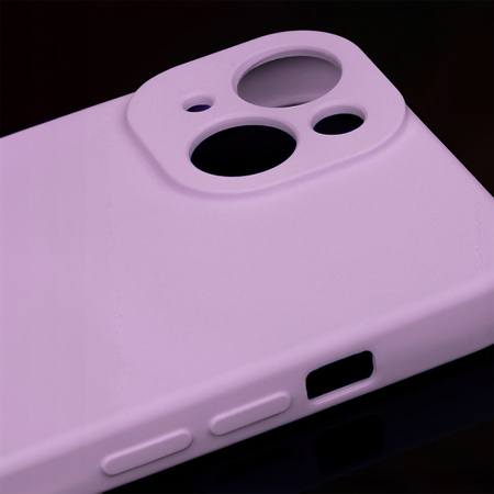 Nakładka Silicon do Xiaomi Redmi 13C 4G / Poco C65 liliowa