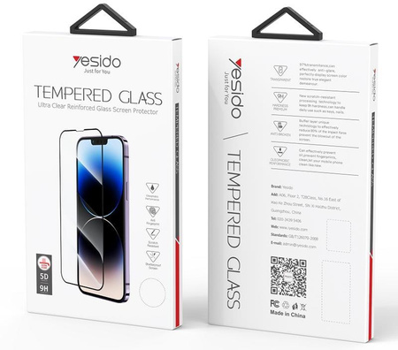 yesido Szkło 5D iPhone 12 Pro Max TG01