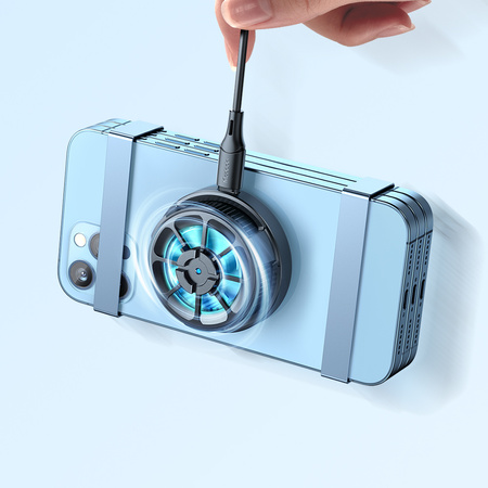 Car holder, with inductive charger, magnetic, with cooling system Mcdodo