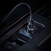 Încãrcãtor auto rapid ?i puternic MCDODO pentru telefon, 2x USB USB-C, 33W, LED