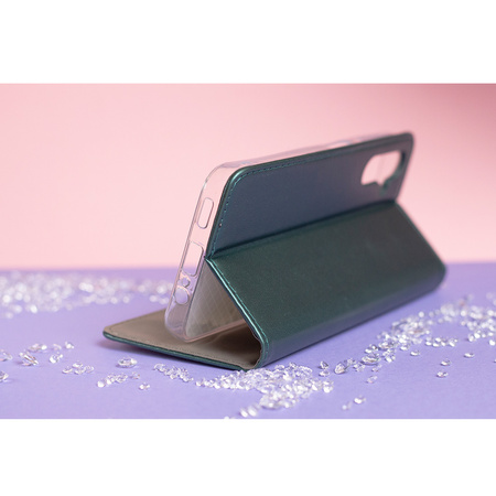Etui Smart Magnetic do Xiaomi Redmi 14C 4G/ 14C 5G / Redmi A4 / POCO C75 ciemnozielone