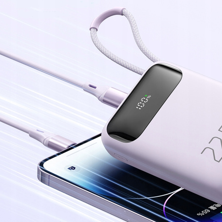 MCDODO POWERBANK 10000 mAh MIT USB-DISPLAY USB-C 22,5 W + LIGHTNING-KABEL