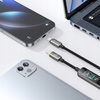 MCDODO KABEL USB-C USB-C SZYBKIE ŁADOWANIE USB TYP C PD 240W 1M LED CZARNY