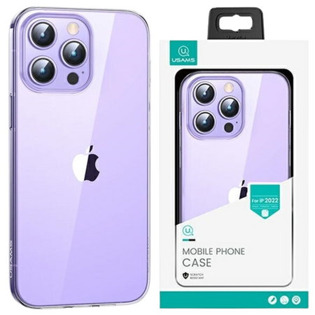 USAMS ETUI PRIMARY DO IPHONE 14 PRO MAX 6,7 TRANSPARENTNY POKROWIEC