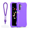 Nakładka SafePop ze smyczą do Samsung Galaxy A17 4G / A17 5G / A26 5G fioletowa