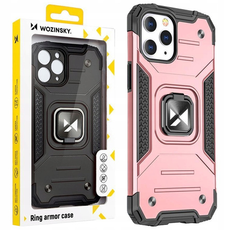 WOZINSKY RING ARMOR ETUI DO IPHONE 14 PRO Z PANCERNYM UCHWYTEM MAGNETYCZNYM