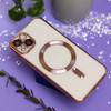 Nakładka Color Chrome Mag do iPhone 16 Pro 6,3" różowo-złota