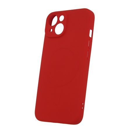 Nakładka Simple Color Mag do iPhone 16e / 17e czerwona