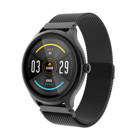 Forever smartwatch ForeVive 3 SB-340 czarny z głośnikiem bluetooth 3W