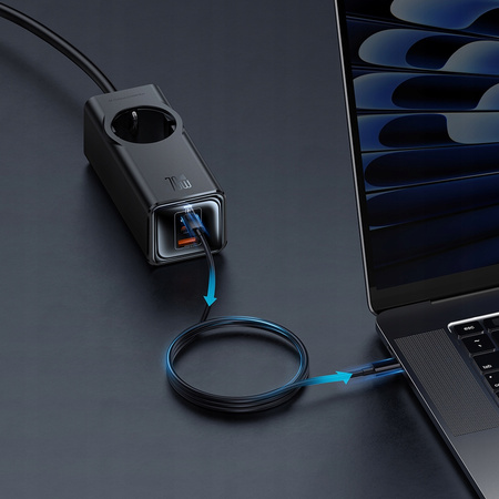 Încãrcãtor prelungitor MCDODO CA GAN 1xUSB 2xUSB-C 1xCA 70W