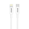 BWOO ładowarka sieciowa 20W PD CDA159 USB-C + kabel USB-C - Lightning biała